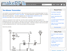 Tablet Screenshot of makerf.com